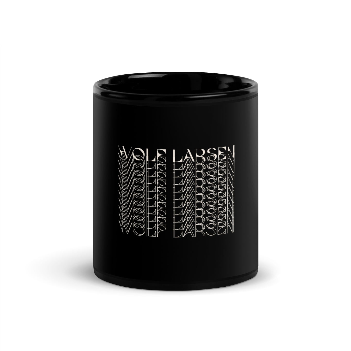 Black Glossy Mug